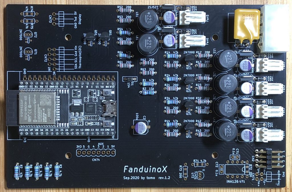 FanduinoX Rev1.2 標準仕様