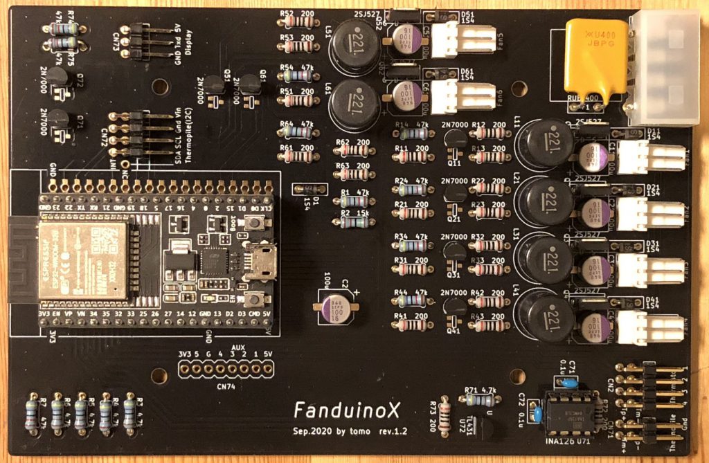 FanduinoX Rev1.2 オプション仕様